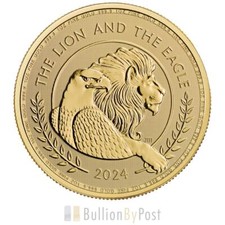 2024 The Lion and The Eagle 1oz Gold Coin