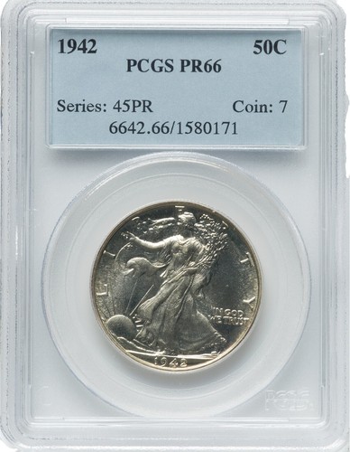 1942 Walking Liberty Half Dollar (90% Silver) CHOICE BU | eBay