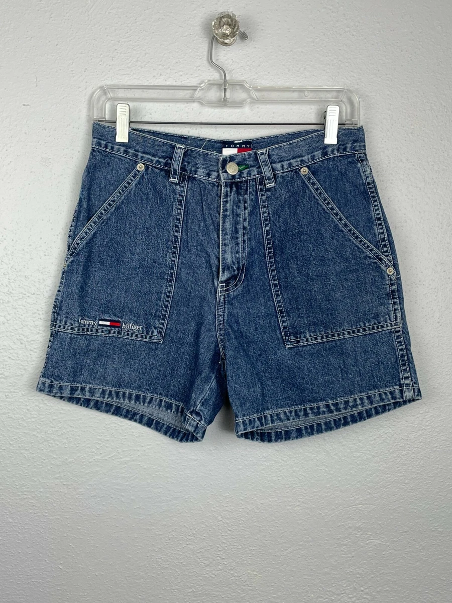 Vintage Tommy Hilfiger Junior s High Waist Big Flag Denim Jean