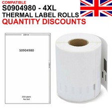 Image of Compatible Labels For DYMO LABELWRITER Turbo 330 440 450 4XL S0904980