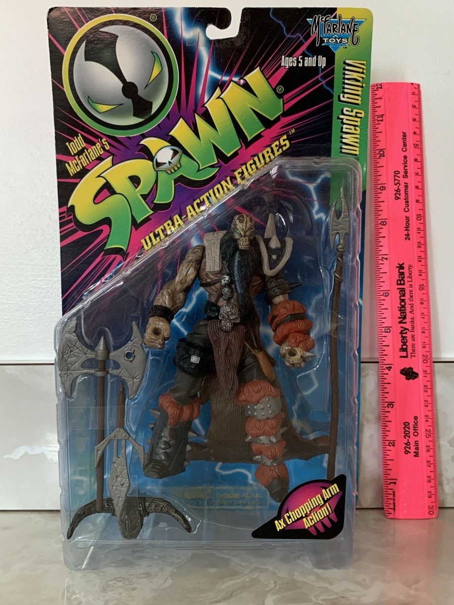 Vintage 1996 Spawn Series 5 Viking Spawn Action Figure By