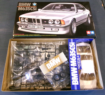 TAMIYA 田宮 BMW M635CSi ビーエム プラモデル 廃盤 車 絶版 1986 年物