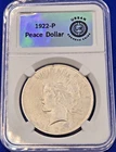 👀1922-P Peace Silver Dollar $1  Brilliant UNC Coin #43
