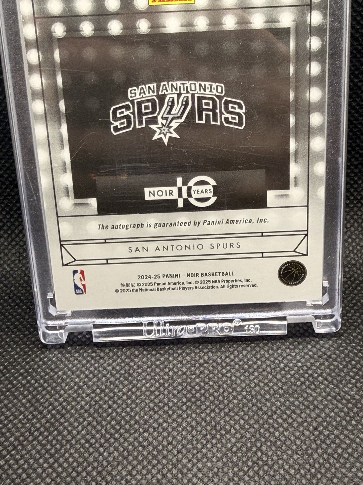 2024 Panini Noir Chris Paul Showtime Auto #8/8 Clippers Spurs STS-CP3 eBay 1/1 view 5