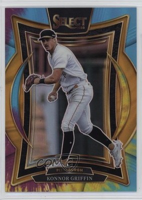2025 Panini Select Concourse Tie-Dye Prizm 23/25 Konnor Griffin #78 v9t