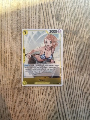 Nami OP15-108 R, Abenteuer auf Kami's Island, One Piece Card Game, Bandai, Holo