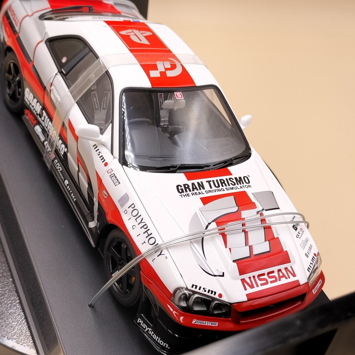 AUTOart 1/18 Nissan Skyline GT-R R34 Gran Turismo 2002