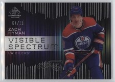 2024-25 Upper Deck SP Game Used Visible Spectrum White /10 Zach Hyman #VSW-8
