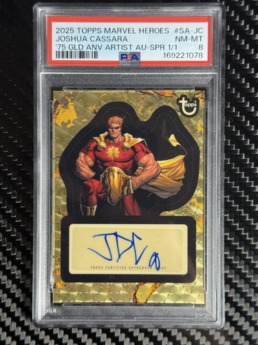 2025 Topps Marvel Comic Book Heroes Auto Superfractor 1/1 Hyperion