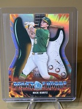 2026 Bowman Baseball - Nick Kurtz Chrome Die-Cut Power Chords Athletics