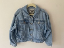 OshKosh Kids size 6 Jean denim jacket 100 cotton