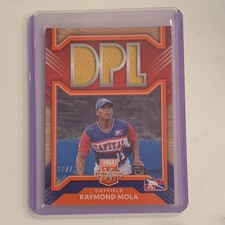 Panini Elite Extra Edition DPL Material Raymond Mola RC Orange Relic /199 DM-RM