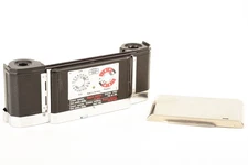 Zeiss Ikon Chrome Interchangeable Film Back Magazine with Cover for Contarex V24