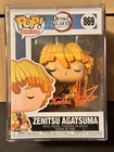 Funko Pop! Demon Slayer: Kimetsu No Yaiba Zenitsu Agatsuma 869  Aleks Le Signed