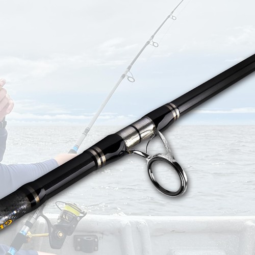 Fiblink 3-Piece Carbon Fiber Spinning Fishing Rod - Picture 2 of 8