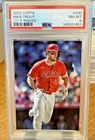 2025 Topps Mike Trout True Photo PSA 8