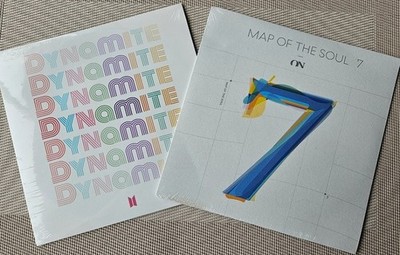 [Brand New] BTS Vinyl LP set MAP Of THE SOUL:7 On+Dynamite Bundle(2Pcs), Sealed