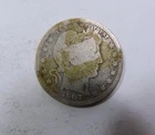 USA Barber 90% Silver Quarter Dollar 1907 D Denver Mint SCARCE