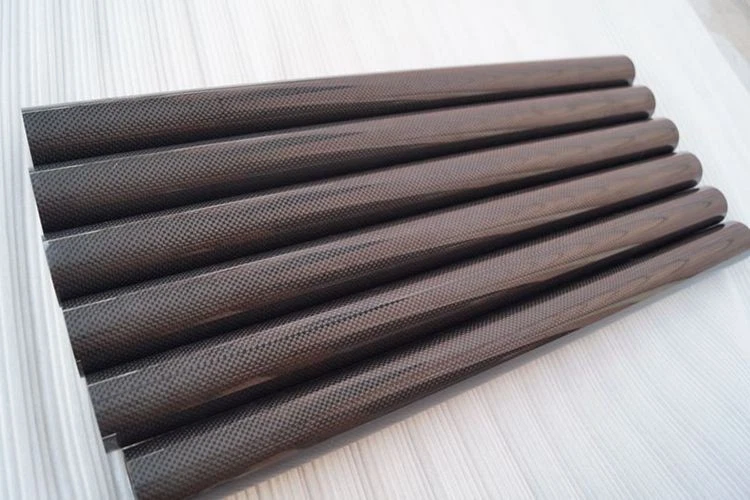 Tubo de fibra de carbono 3K 10 mm OD ID6/8 mm brillante liso - industrial/marco de drones EE. UU. Foto 2 de 4