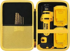 khanka Hard Storage Case Replacement for DCS551B wireless tool, Black,Yellow 