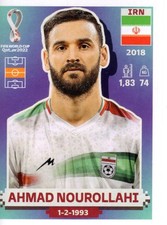 2022 Panini World Cup Stickers #IRN16 Ahmad Nourollahi - SCR