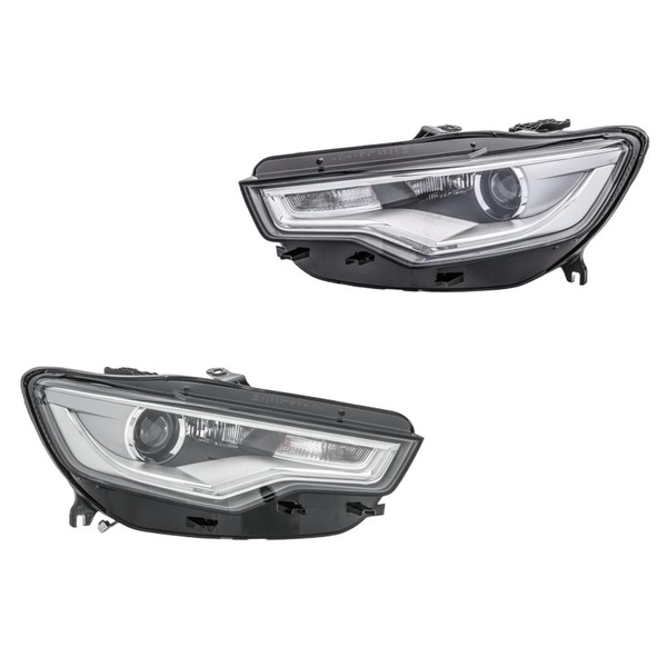Hauptscheinwerfer-Set 12 V PSY24W LED D3S/H7 Bi-Xenon Hella FüR U.A. Audi A6-image