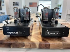 PAIR Sound Valves M40 monoblock tube amps 40  Watts Dynaco circuit