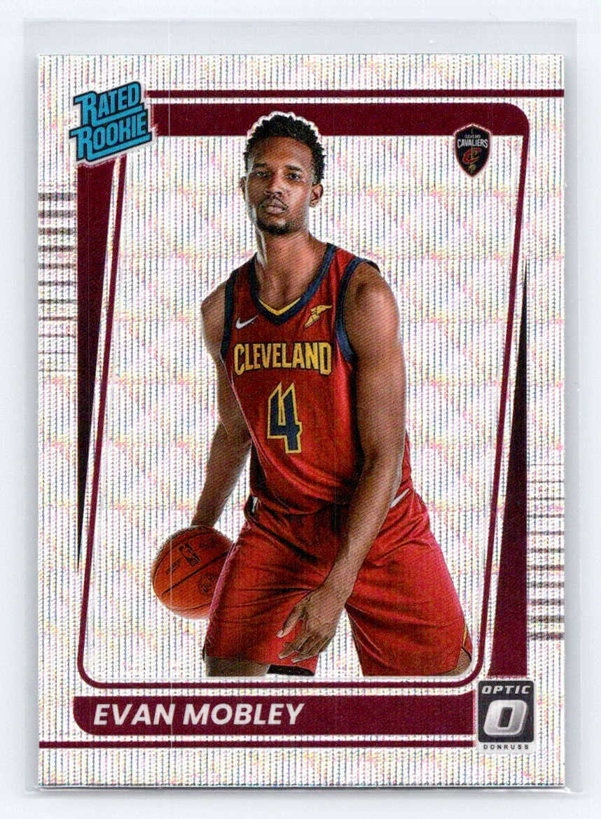 2021-22 Donruss Optic #175 Evan Mobley Fanatics Box Set RC Cleveland Cavaliers