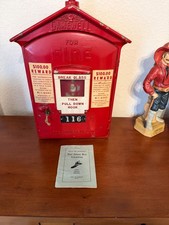 Original Gamewell Fire Box Alarm / Vintage Antique Fire Alarm / Firefighter EMS