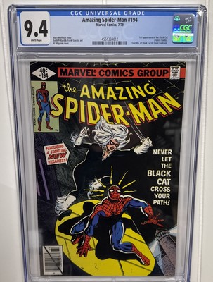 Amazing Spider-Man #194 CGC 9.4 (1979) - First Appearance Of Black