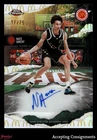 2025 Topps Chrome McDonald Winning Tag Logo Refractor Nate Ament /75 ROOKIE AUTO