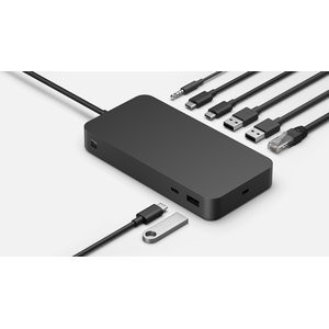 Microsoft Surface ����thunderbolt���� 4 Dock Uk Plug 2X USB-C für Display Connecti