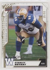 2020 Upper Deck CFL Gold 35/50 Stanley Bryant #135 0kr6