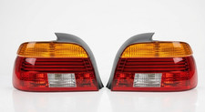 Bmw E39 Genuine Hella Led Tail Lights Pair Amber Rear New In Box Oem