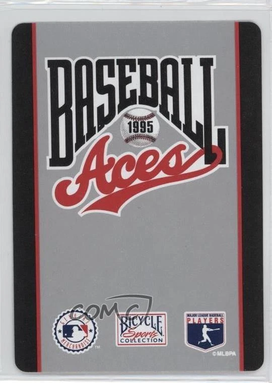 1995 Bicycle Baseball Aces Playing Cards Box Set Steve Ontiveros #K - Image 2 of 2