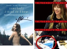 Alison Brie signed 8x10 Photo "SOMEBODY I USED TO KNOW" EXACT PROOF b Sexy COA