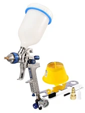 22 Oz. HVLP Air Spray Gun Auto Car Detail Paint Sprayer, 2.5mm Nozzle, with F...