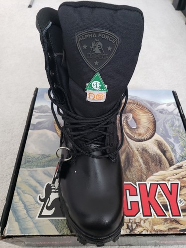 Rocky Alpha Force 8" Waterproof Men's Tactical Duty Boot 6269 – Size 7 WIDE - Picture 12 of 13