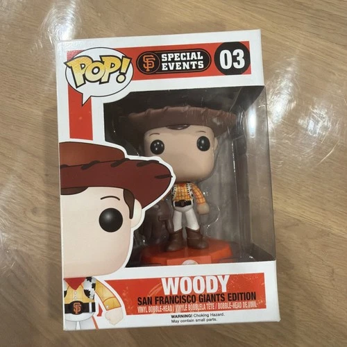 Funko Pop Toy Story Woody 03 San Francisco Giants Edition