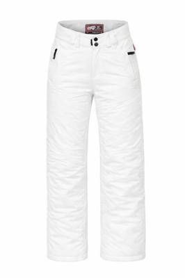 eXp Exposure Project Youth Ski Pants M/M White Insulated Snow Winter Waterproof