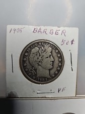 1905 Year Barber Half Dollars (1892-1915) for sale | eBay
