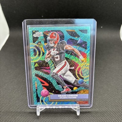2025 Topps Cosmic Chrome Drake London Teal /199 Refractor Atlanta Falcons