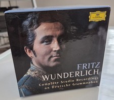 Wunderlich-Complete Studio Recordings on Deutsch by Fritz Wunderlich (CD, 2016)