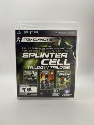 Tom Clancy's Splinter Cell: Trilogy (Sony PlayStation 3, 2011) PS3 -CIB - READ