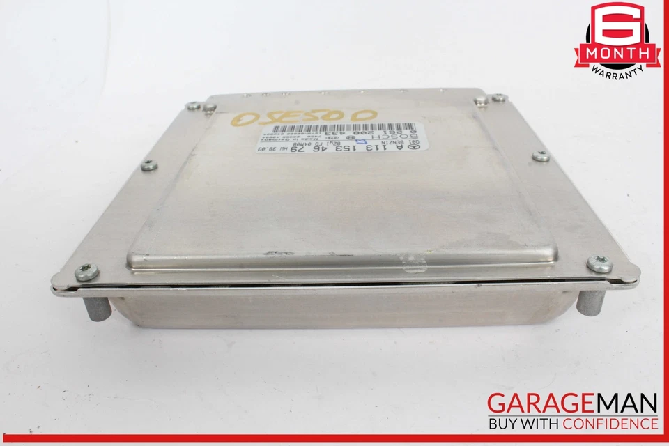 03-06 Mercedes Benz W211 E500 ECM ECU Motor Unidad Módulo de Control Computadora Fabricante de Equipo Original Foto 4 de 4