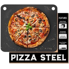 Primica Pizza Steel XL - Acciaio Rettangolare Spessore 0,315" per Pizza Croccante