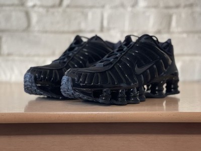 Nike Shox TL Triple Black IQ0167-001 Men Size 10 Training Gym