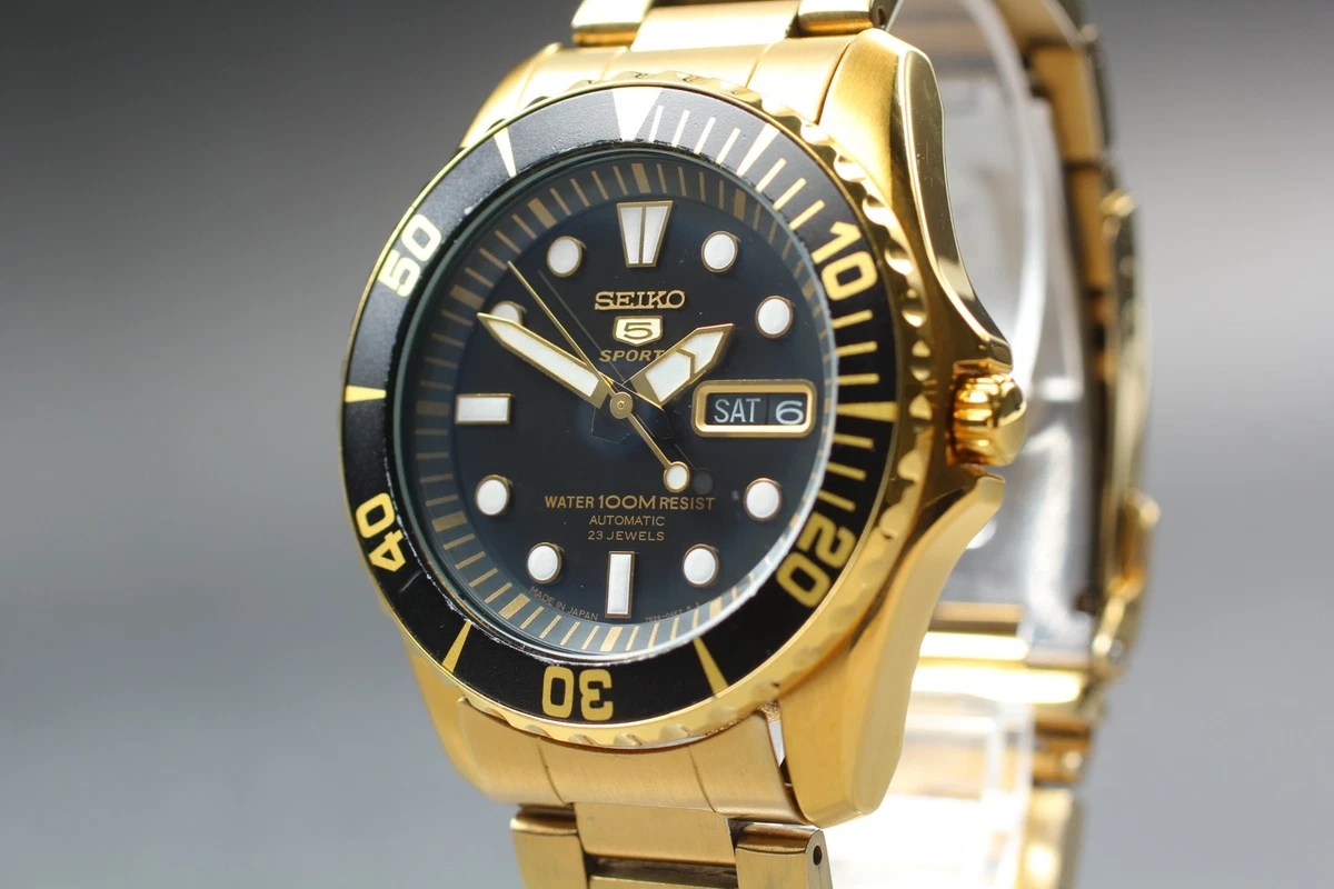 Seiko 5 Sports 23 Jewels Sport Wristwatches for sale - eBay