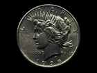 1925 Peace Silver Dollar, Ungraded, Cleaned, See Description. Free Gift!💵