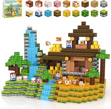 Magnetic Blocks, 100PCS 0.8" Magnetic Building Blocks, Magnet Cubes for Kids